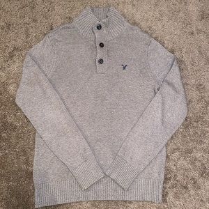 American Eagle Half-Zip Sweater Athletic Fit M